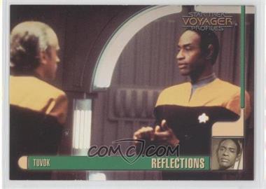 1998 Skybox Star Trek Voyager: Profiles - [Base] #33 - Reflections - Tuvok