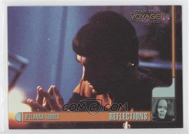 1998 Skybox Star Trek Voyager: Profiles - [Base] #43 - Reflections - B'Elanna Torres