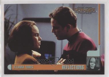 1998 Skybox Star Trek Voyager: Profiles - [Base] #44 - Reflections - B'Elanna Torres