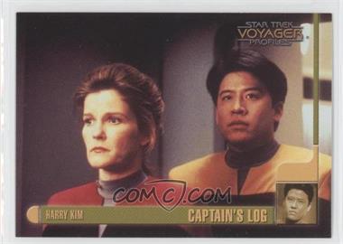 1998 Skybox Star Trek Voyager: Profiles - [Base] #47 - Captain's Log - Harry Kim