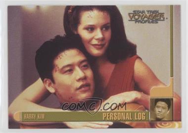 1998 Skybox Star Trek Voyager: Profiles - [Base] #50 - Personal Log - Harry Kim