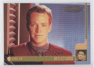 1998 Skybox Star Trek Voyager: Profiles - [Base] #51 - Reflections - Harry Kim