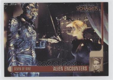 1998 Skybox Star Trek Voyager: Profiles - [Base] #63 - Alien Encounters - Seven of Nine [EX to NM]