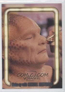 1998 Skybox Star Trek Voyager: Profiles - Make-Up with Michael Westmore #MW9 - The Making of a Talaxian - III