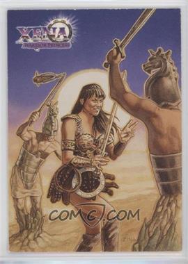 1998 Topps Xena: Warrior Princess Series 1 - [Base] #63 - Art Gallery - Xena by Zina Saunders