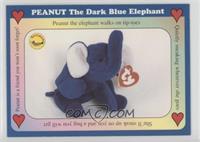 Peanut The Dark Blue Elephant