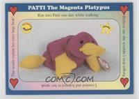 Patti The Magenta Platypus