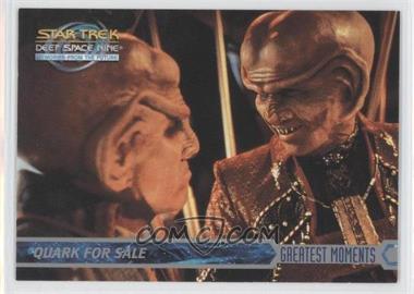 1999 Skybox Star Trek Deep Space Nine: Memories from the Future - [Base] #56 - Quark for Sale