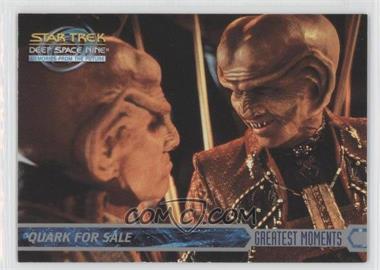 1999 Skybox Star Trek Deep Space Nine: Memories from the Future - [Base] #56 - Quark for Sale