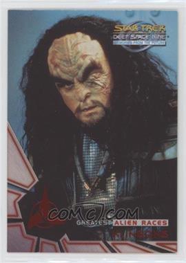 1999 Skybox Star Trek Deep Space Nine: Memories from the Future - Greatest Alien Races #AR5 - Klingons