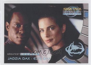 1999 Skybox Star Trek Deep Space Nine: Memories from the Future - Greatest Legends #L6 - Jadzia Dax/Ezri Dax