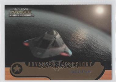 1999 Skybox Star Trek Voyager: Closer to Home - Advanced Technology #AT2 - Delta Flyer