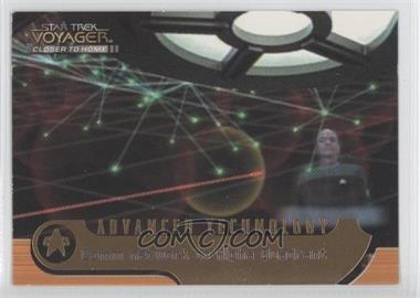 1999 Skybox Star Trek Voyager: Closer to Home - Advanced Technology #AT9 - Comm Network to Alpha Quadrant