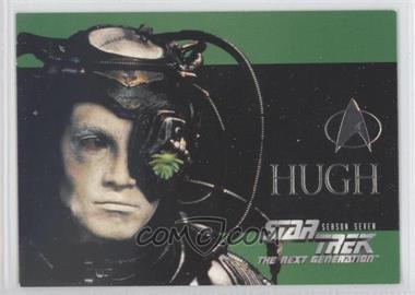 1999 Skybox Star Trek the Next Generation Season 7 - Foil Embossed #S42 - Hugh