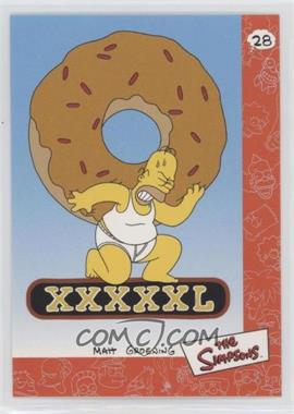 2000 Artbox The Simpsons Collectible Stickers - [Base] #28 - XXXXXL