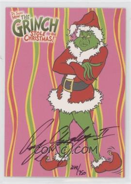 2000 Dynamic Forces How the Grinch Stole Christmas! - [Base] - Artist Autographs #71 - Grinch Expressions /750