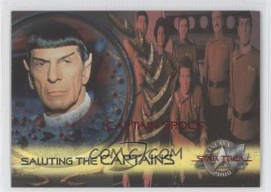 2000 Skybox Star Trek: Cinema 2000 - Saluting the Captains #SC2 - Captain Spock