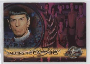 2000 Skybox Star Trek: Cinema 2000 - Saluting the Captains #SC2 - Captain Spock [EX to NM]
