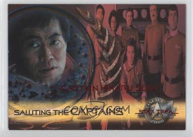 2000 Skybox Star Trek: Cinema 2000 - Saluting the Captains #SC6 - Captain Hikaru Sulu
