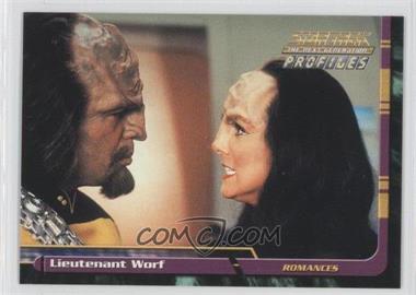 2000 Skybox Star Trek: The Next Generation Profiles - [Base] #31 - Lieutenant Worf