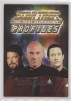 Star Trek The Next Generation Profiles [EX to NM]