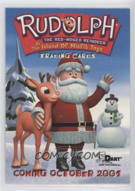 2001 Dart Rudolph the Red-Nosed Reindeer - Promos #C-C - Rudolph the Red-Nosed Reindeer, Santa Claus, Frosty the Snowman