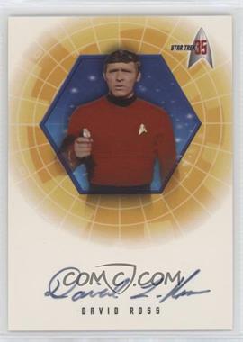 2001 Rittenhouse Star Trek: 35 - Autographs #A19 - David Ross as Lt. Galloway