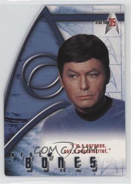 2001 Rittenhouse Star Trek: 35 - Best of Bones #BB3 - Dr. "Bones" McCoy