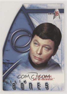 2001 Rittenhouse Star Trek: 35 - Best of Bones #BB5 - Dr. "Bones" McCoy