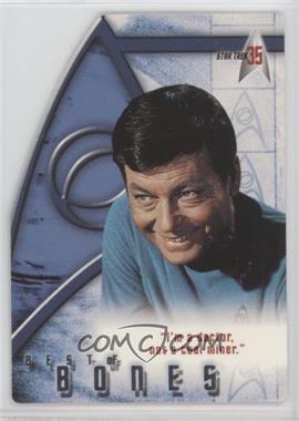 2001 Rittenhouse Star Trek: 35 - Best of Bones #BB9 - Dr. "Bones" McCoy