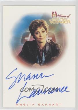 2001 Rittenhouse The Women of Star Trek: Voyager HoloFEX - AutoFEX Autographs #A4 - Sharon Lawrence as Amelia Earhart