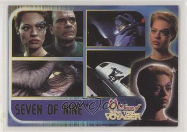 2001 Rittenhouse The Women of Star Trek: Voyager HoloFEX - [Base] - Printer's Proof #12 - Seven of Nine