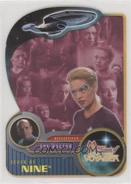 2001 Rittenhouse The Women of Star Trek: Voyager HoloFEX - ReflectiFEX #R5 - The Doctor, Seven of Nine