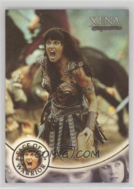 2001 Rittenhouse Xena: The Warrior Princess Seasons 4 and 5 - Face of a Warrior #W9 - Lucy Lawless as Xena