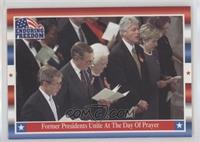 Former Presidents Unite At The Day of Prayer