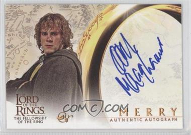 2001 Topps The Lord of the Rings: The Fellowship of the Ring - Autographs #_DOMO - Dominic Monaghan as Merry