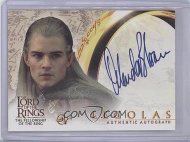 2001 Topps The Lord of the Rings: The Fellowship of the Ring - Autographs #_ORBL - Orlando Bloom as Legolas