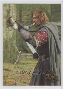 2001 Topps The Lord of the Rings: The Fellowship of the Ring - Puzzle Stickers #2 - Boromir