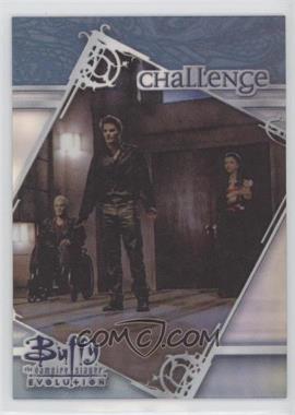 2002 Inkworks Buffy the Vampire Slayer Evolution - [Base] - Refractor #17 - Challenge - Angelus, Dru and Spike