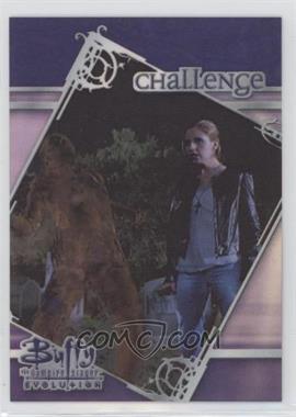 2002 Inkworks Buffy the Vampire Slayer Evolution - [Base] - Refractor #49 - Challenge - To Live Again