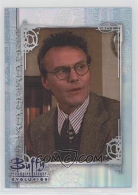 2002 Inkworks Buffy the Vampire Slayer Evolution - [Base] - Refractor #6 - Giles: The Watcher