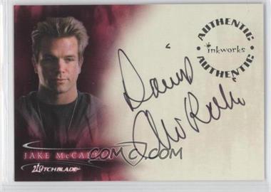 2002 Inkworks Witchblade Season 1 - Autographs #A2 - David Chokachi as Jake McCartey