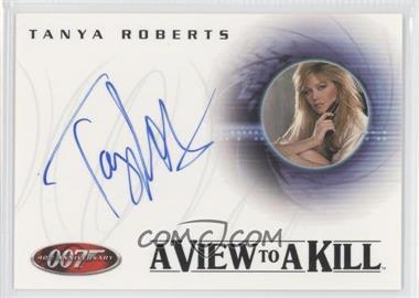 2002 Rittenhouse James Bond: 40th Anniversary - Autographs #A14 - A View to a Kill - Tanya Roberts as Stacey Sutton