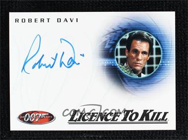 2002 Rittenhouse James Bond: 40th Anniversary - Autographs #A27 - Licence to Kill - Robert Davi as Frank Sanchez (Expansion)
