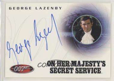 2002 Rittenhouse James Bond: 40th Anniversary - Autographs #A6 - On Her Majesty's Secret Service - George Lazenby as James Bond