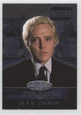 2002 Rittenhouse James Bond: 40th Anniversary - Bond Villains #BV0014 - A View to a Kill - Christopher Walken as Max Zorin [EX to NM]