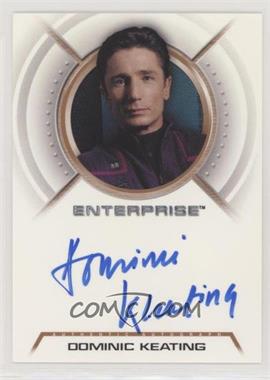 2002 Rittenhouse Star Trek: Enterprise Season One - Autographs #A1 - Dominic Keating as Malcolm Reed