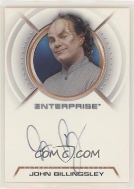 2002 Rittenhouse Star Trek: Enterprise Season One - Autographs #A2 - John Billingsley as Dr. Phlox