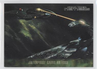 2002 Rittenhouse Star Trek: Nemesis - [Base] #35 - Enterprise Gains an Edge