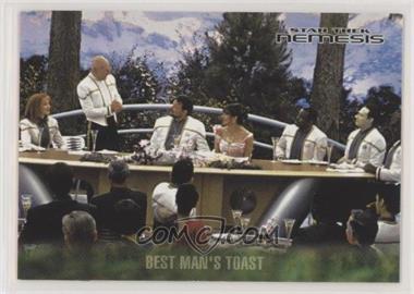 2002 Rittenhouse Star Trek: Nemesis - [Base] #6 - Best Man's Toast